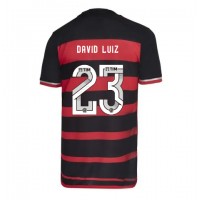 Flamengo David Luiz #23 Domáci futbalový dres 2024-25 Krátky Rukáv